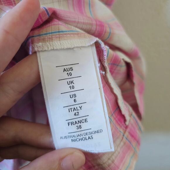 Nicholas Smocked Panel Dress - Picture 8 of 9